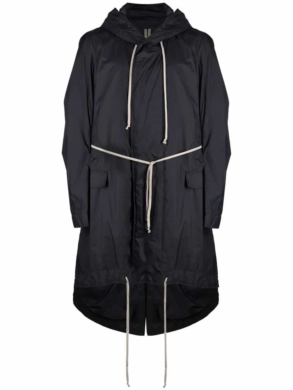 Rick Owens DRKSHDW Phlegethon Jumbo Fishtail Coat - Farfetch