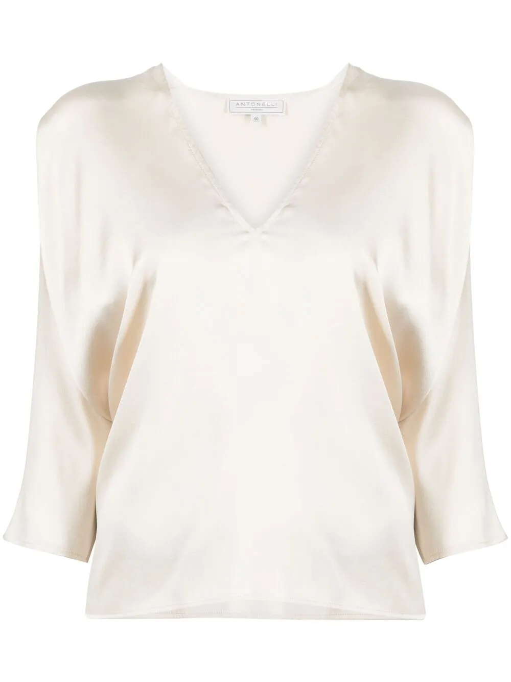 

Antonelli blusa con cuello en V - Neutro