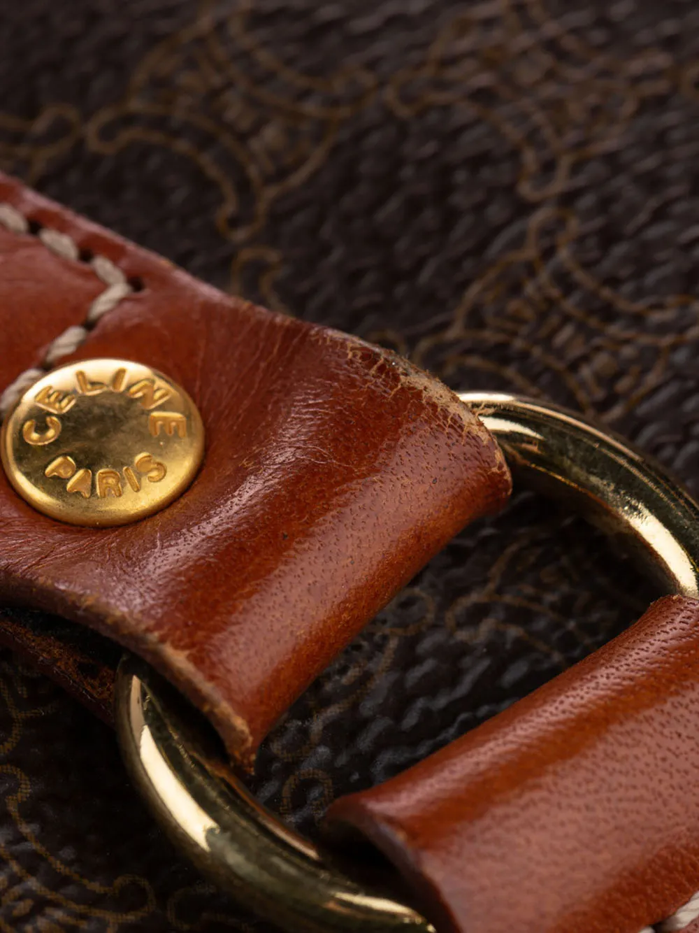 фото Céline pre-owned сумка на плечо pre-owned с узором macadam