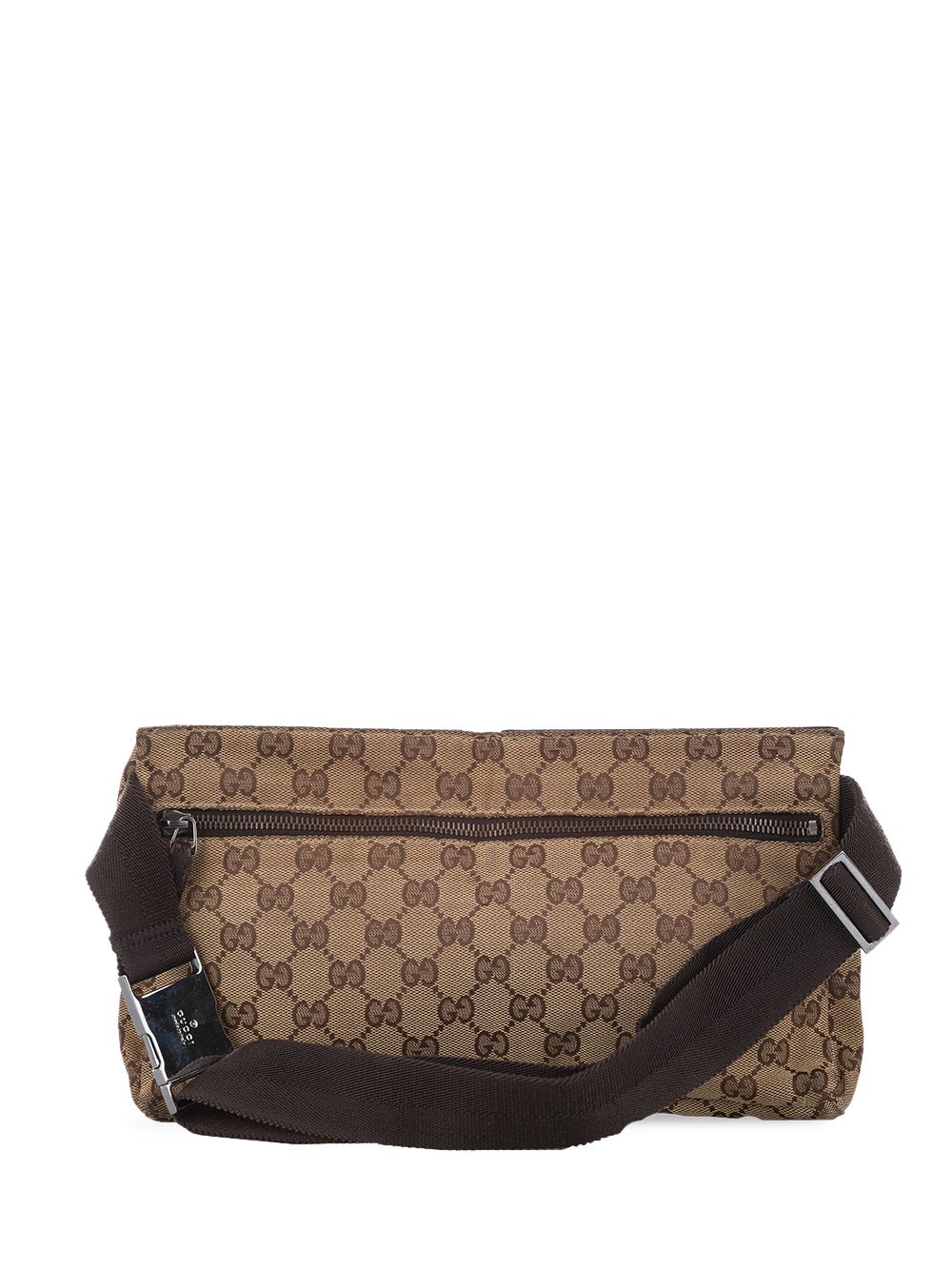 фото Gucci pre-owned поясная сумка с монограммой gg