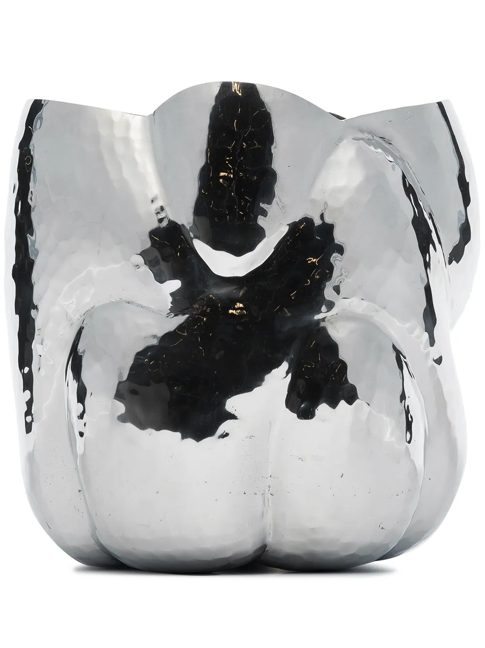 Tom Dixon Cloud Short Vessel In Silver