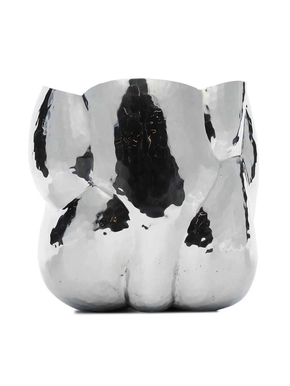 Tom Dixon Cloud Short Vessel In Silver