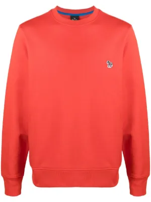 ps by paul smith logo hooded zip sweatshirt