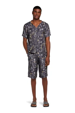 Cavalli Mania-Print Shorts | Roberto 