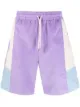 Image 1 of Drôle De Monsieur colour-block corduroy shorts