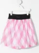 Image 2 of Balmain Kids diamond check pattern shorts