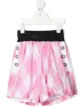 Image 1 of Balmain Kids diamond check pattern shorts