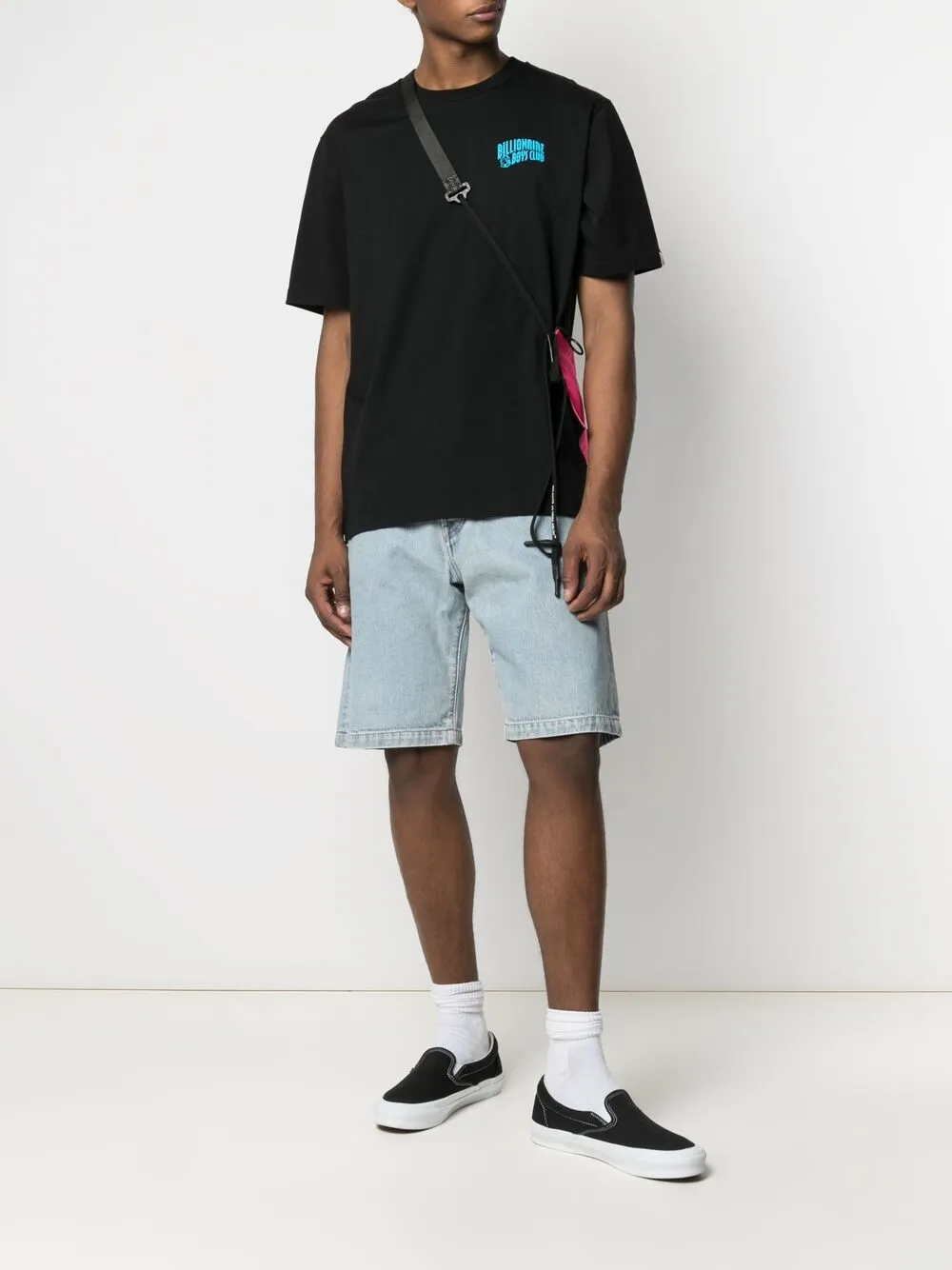 Billionaire Boys Club T-shirt met logoprint - Zwart