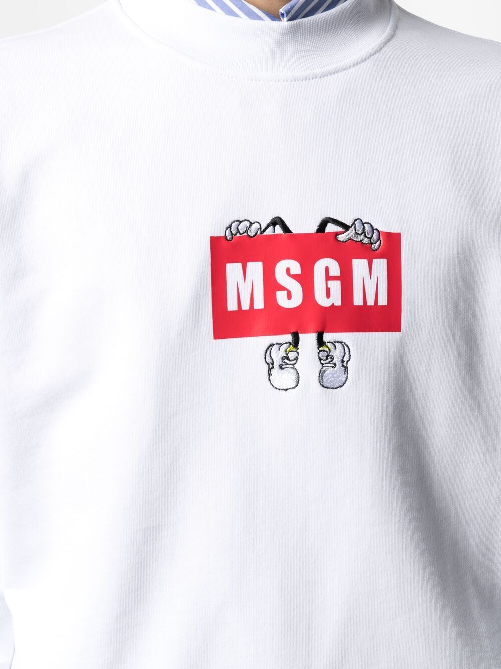 фото Msgm толстовка с логотипом