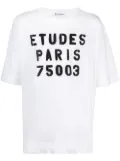 Études Studio stencil logo T-shirt - White