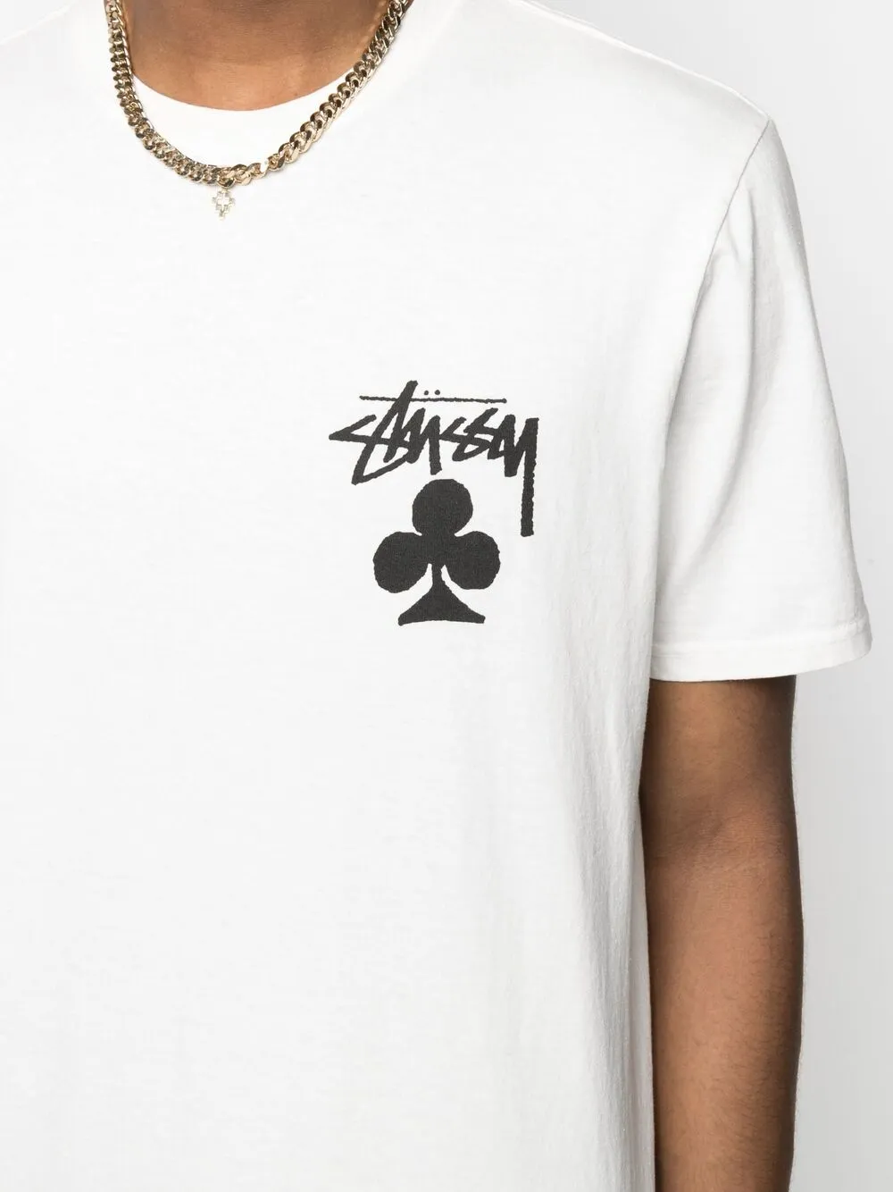 фото Stussy футболка с логотипом