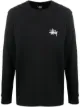 Image 1 of Stussy logo-print cotton sweatshirt