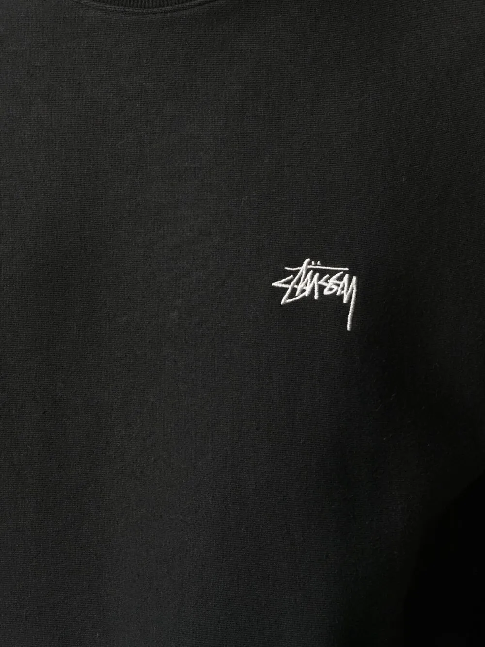 фото Stussy толстовка с вышитым логотипом