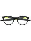 Oakley round-frame glasses - Black