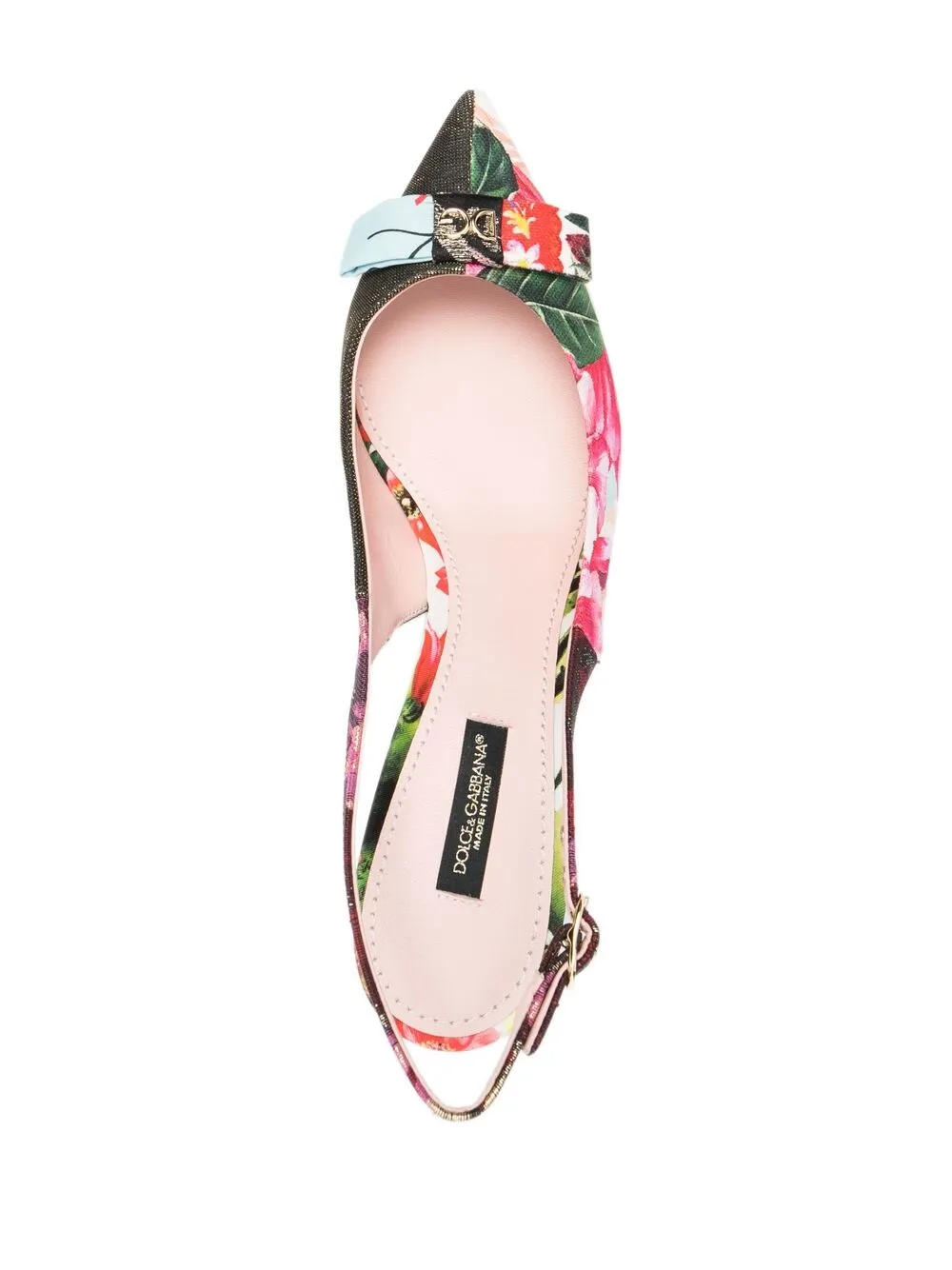 фото Dolce & gabbana туфли patchwork 60 с ремешком на пятке