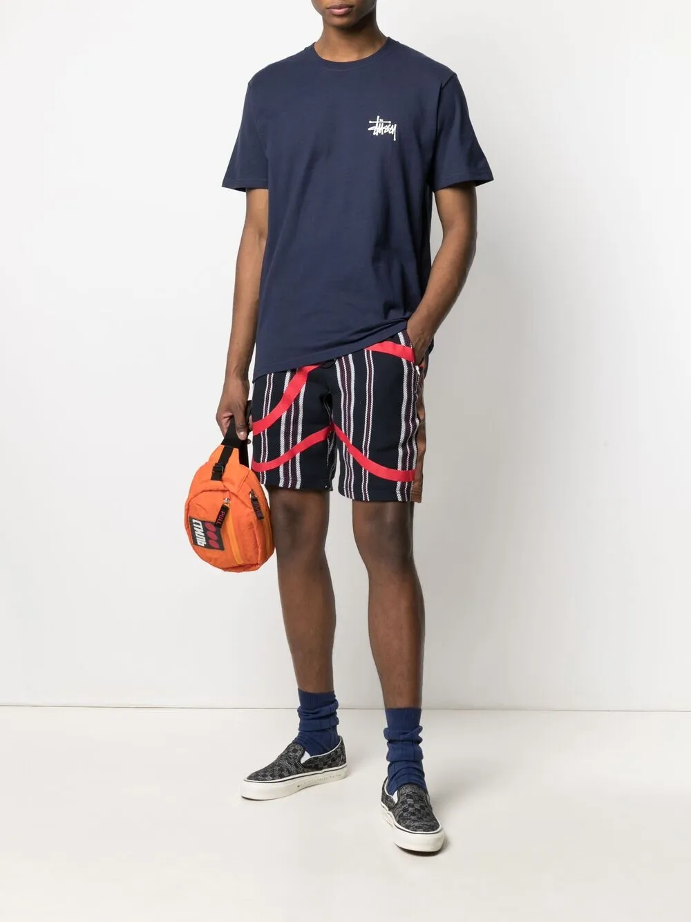 фото Stussy футболка с логотипом