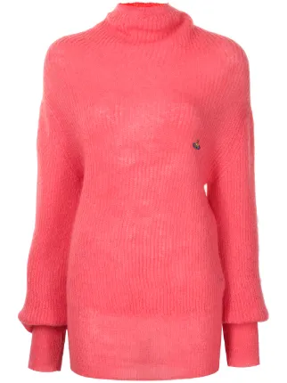 Vivienne Westwood logo roll-neck jumper 