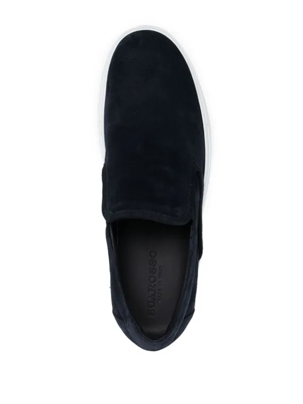 スニーカー SCAROSSO SCAROSSO o leather Sneakers - blue Robbie Blue Sneakers for Men | Scarosso®