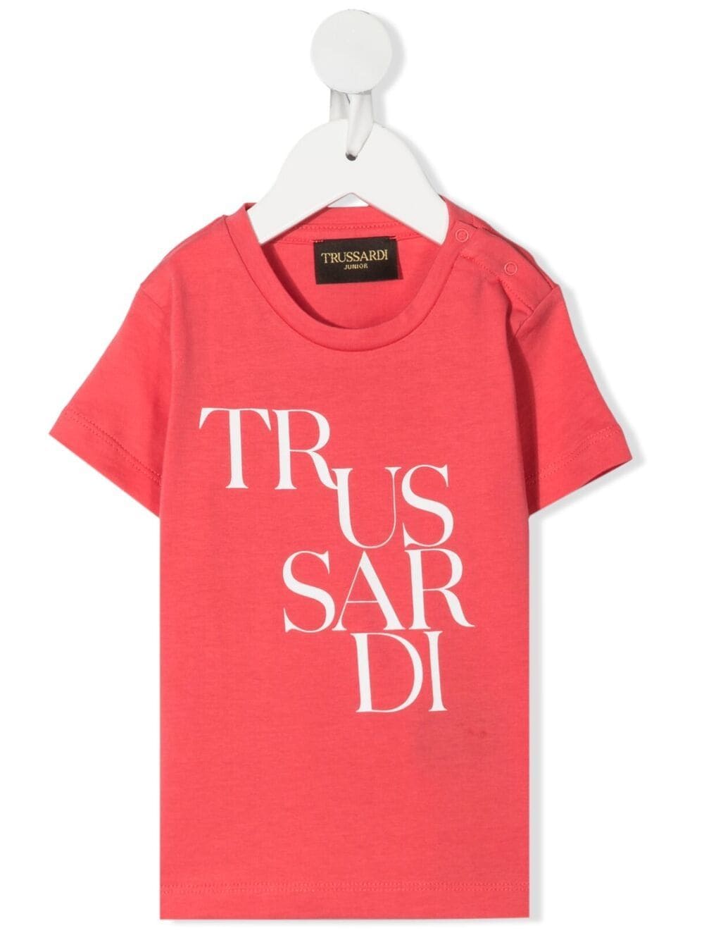 фото Trussardi junior футболка с логотипом