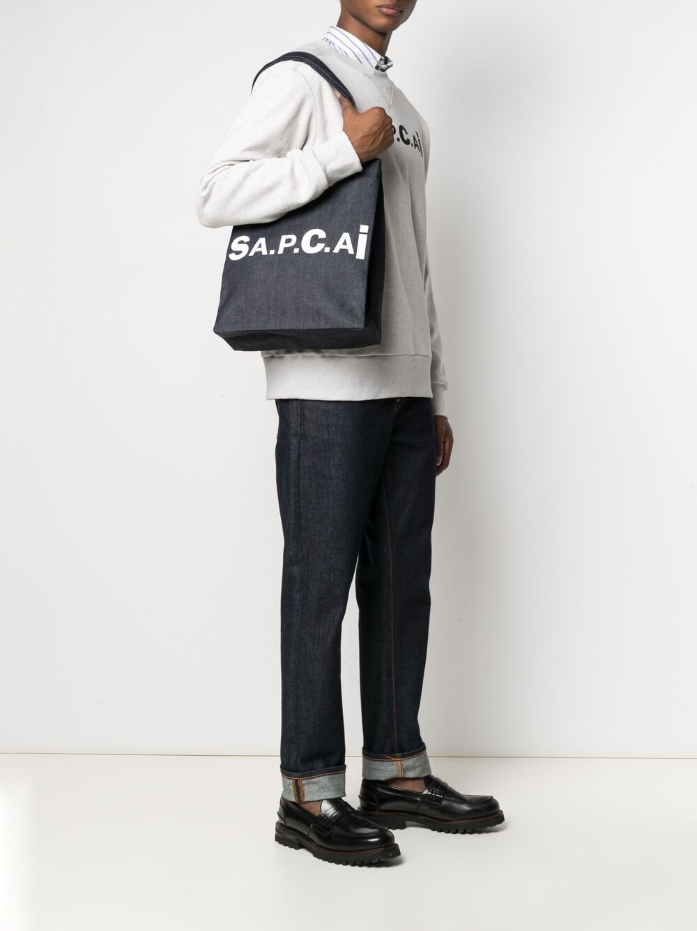 фото A.p.c. сумка a.p.c. x sacai tote holly