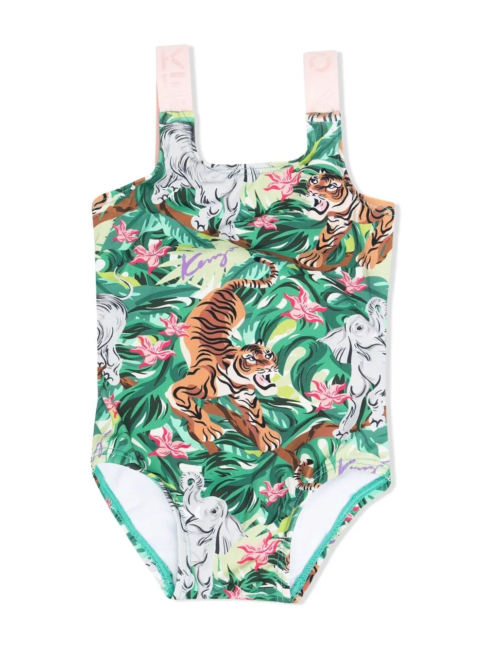 фото Kenzo kids купальник с принтом