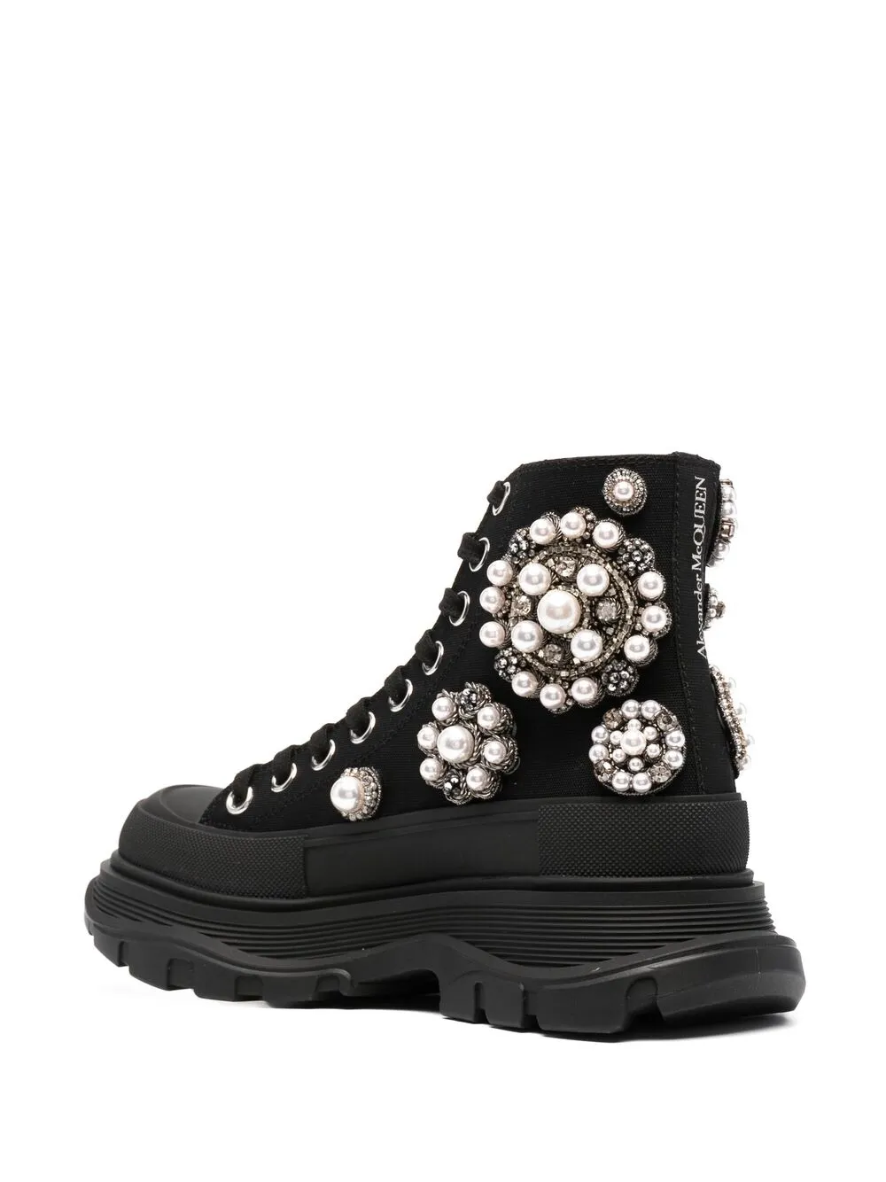 фото Alexander mcqueen декорированные кроссовки tread slick