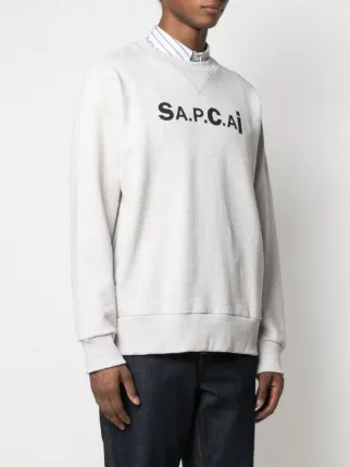 A.P.C. x Sacai 毛衣展示图