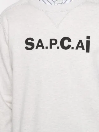 A.P.C. x Sacai 毛衣展示图