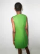 GANNI zip-detail scoop-neck dress