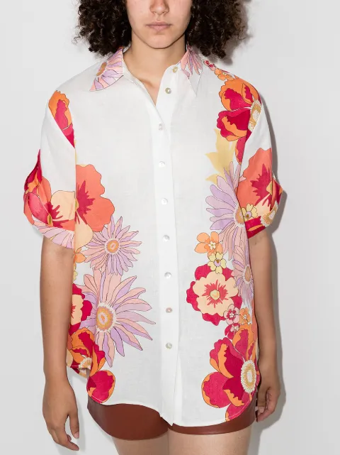 alemais jules floral shirt