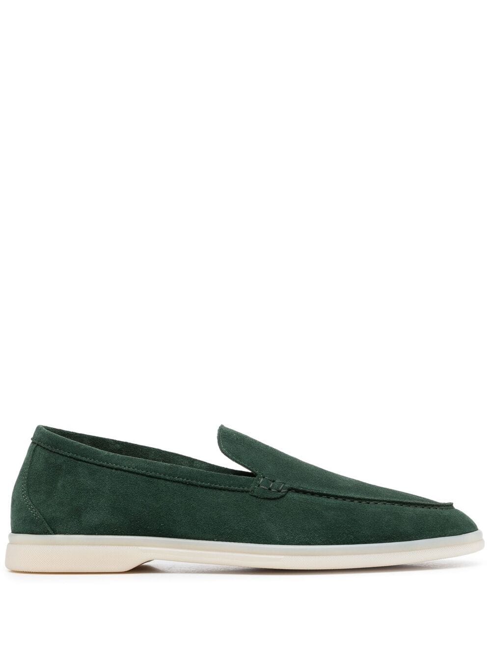Scarosso Slip-on Loafers In Green