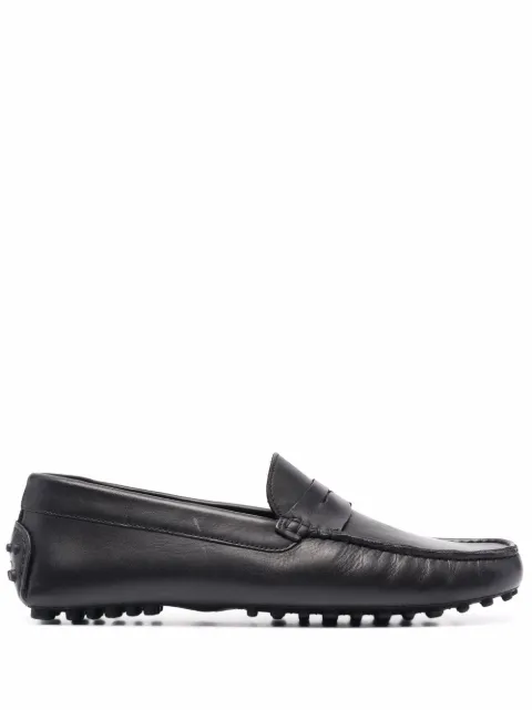 Scarosso Michael square-toe loafers