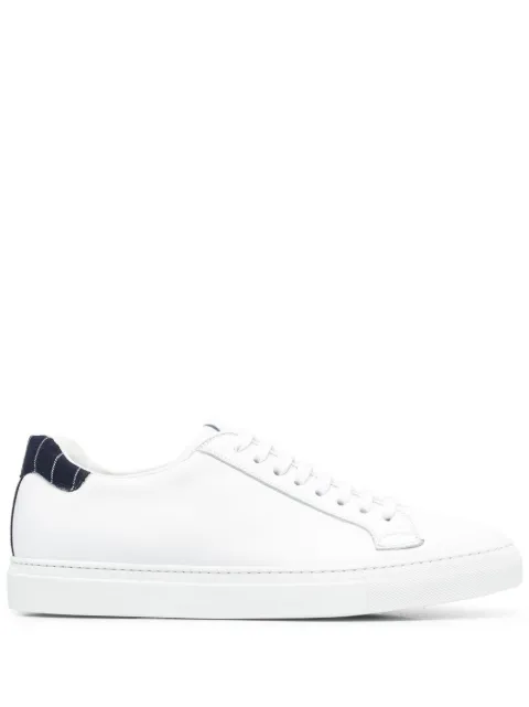 Scarosso pinstripe-counter sneakers