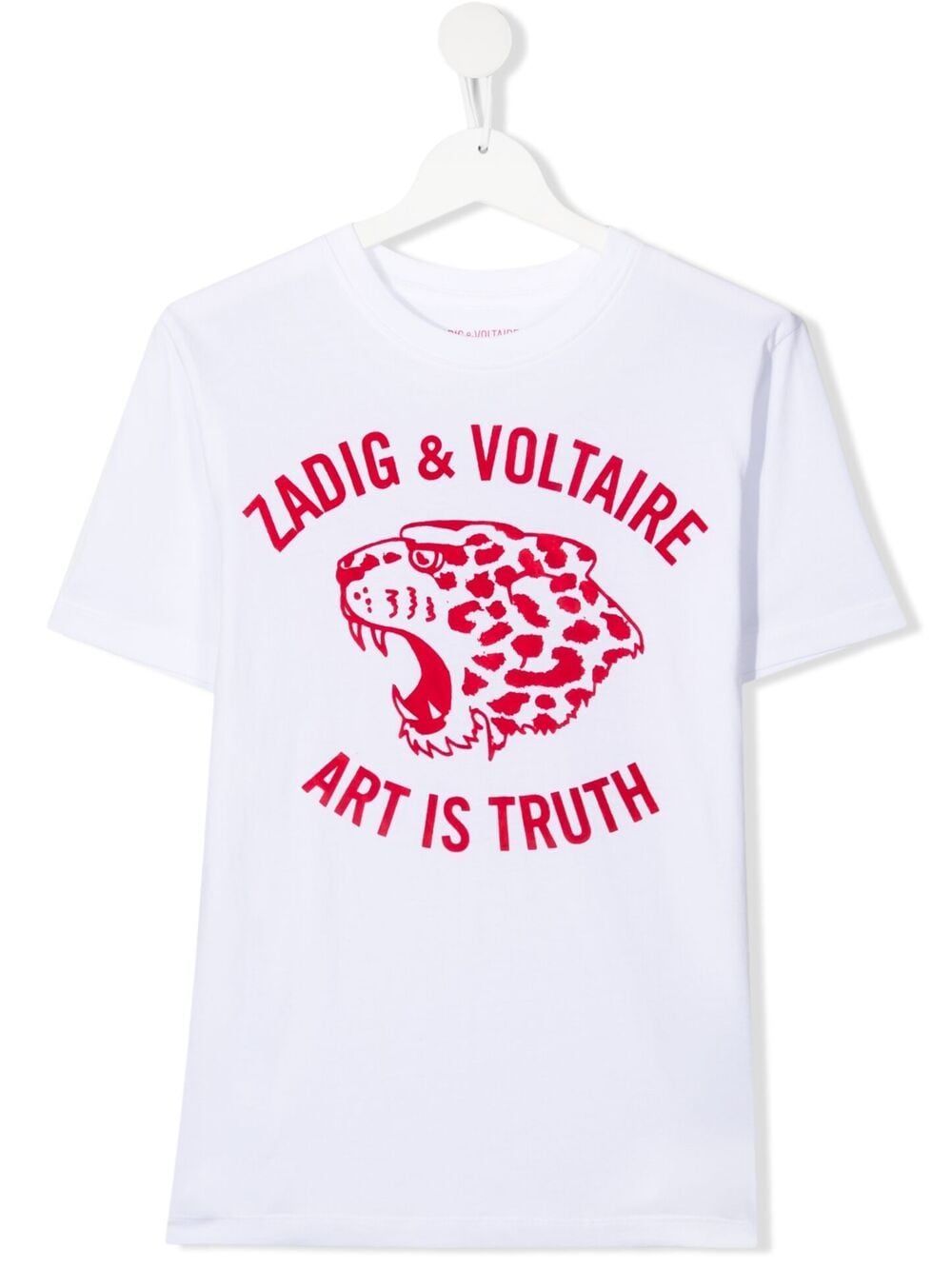 фото Zadig & voltaire kids футболка с логотипом