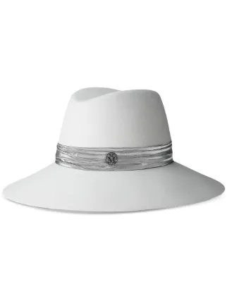 Shop Maison Michel Kate felt fedora hat 