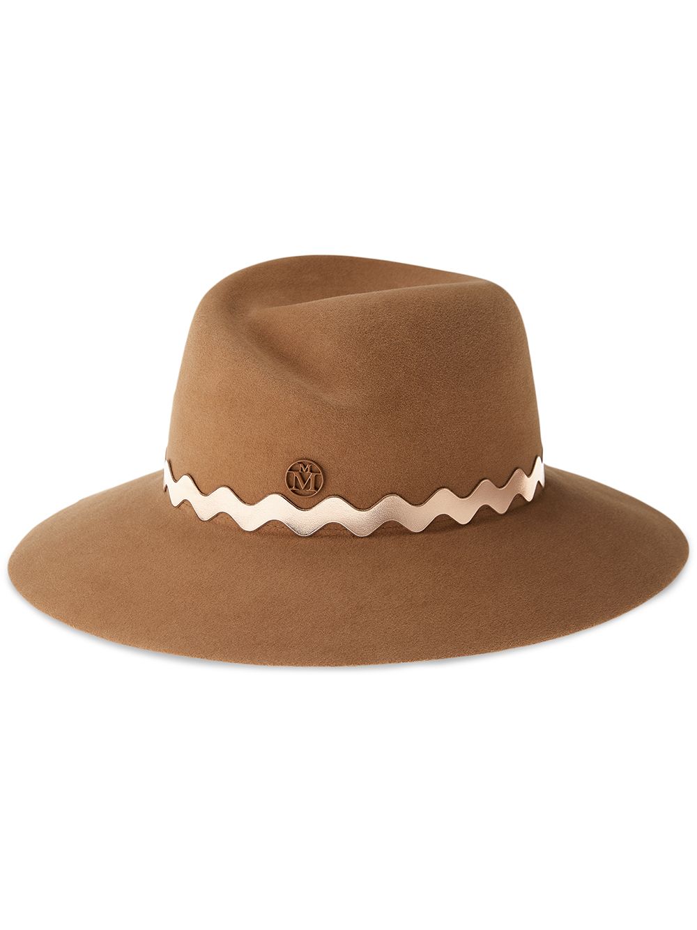 Image 1 of Maison Michel Virginie felt fedora hat