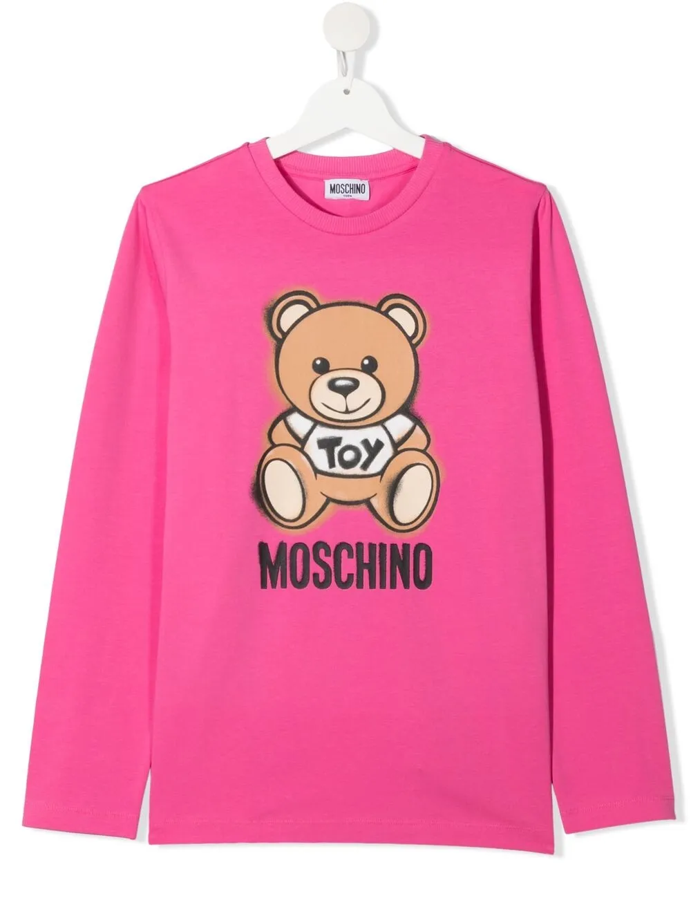 фото Moschino kids футболка teddy bear