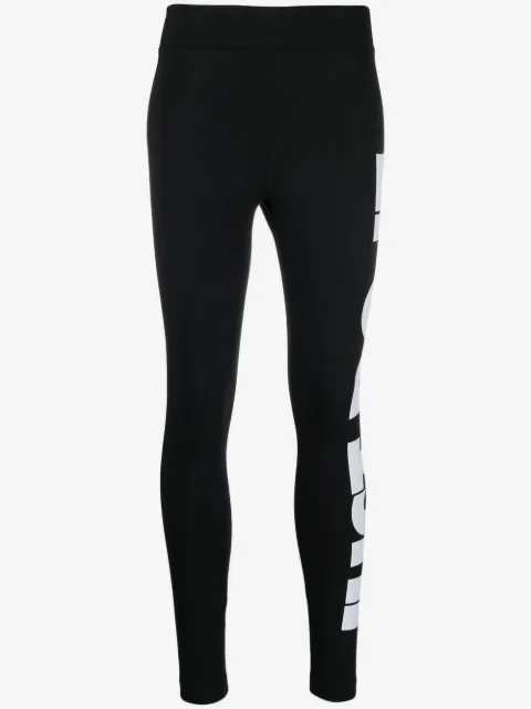 Nike high-rise slogan leggings