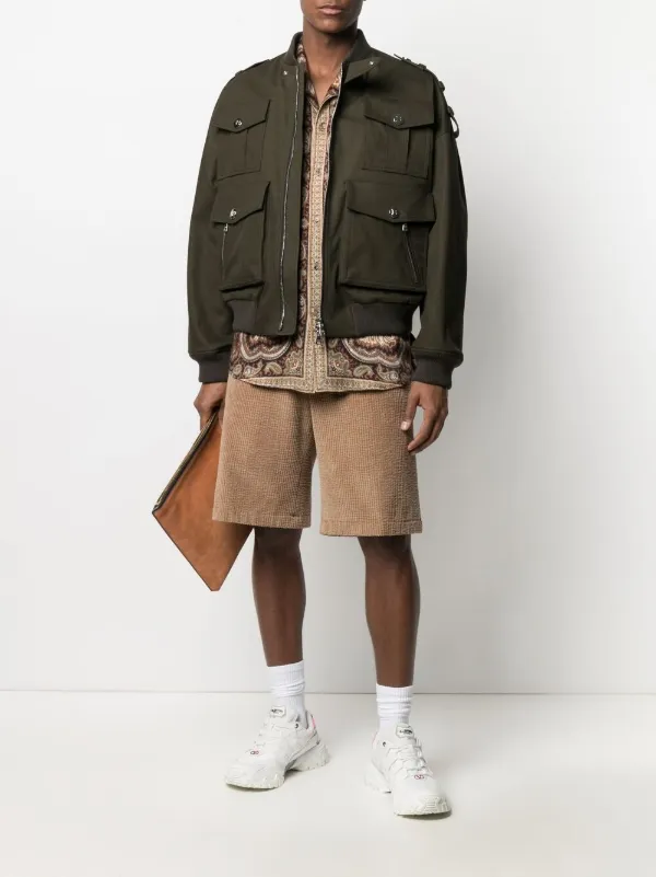 utility bomber jacket