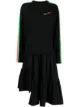 Afbeelding 1 van Palm Angels Asymmetrische jurk