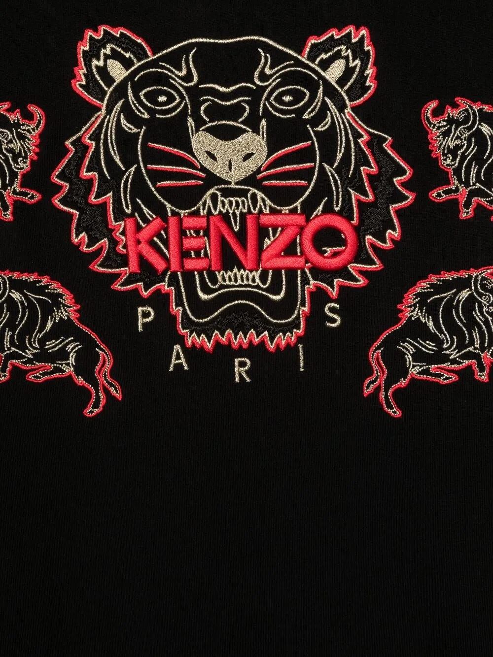 фото Kenzo kids толстовка chinese new year tiger