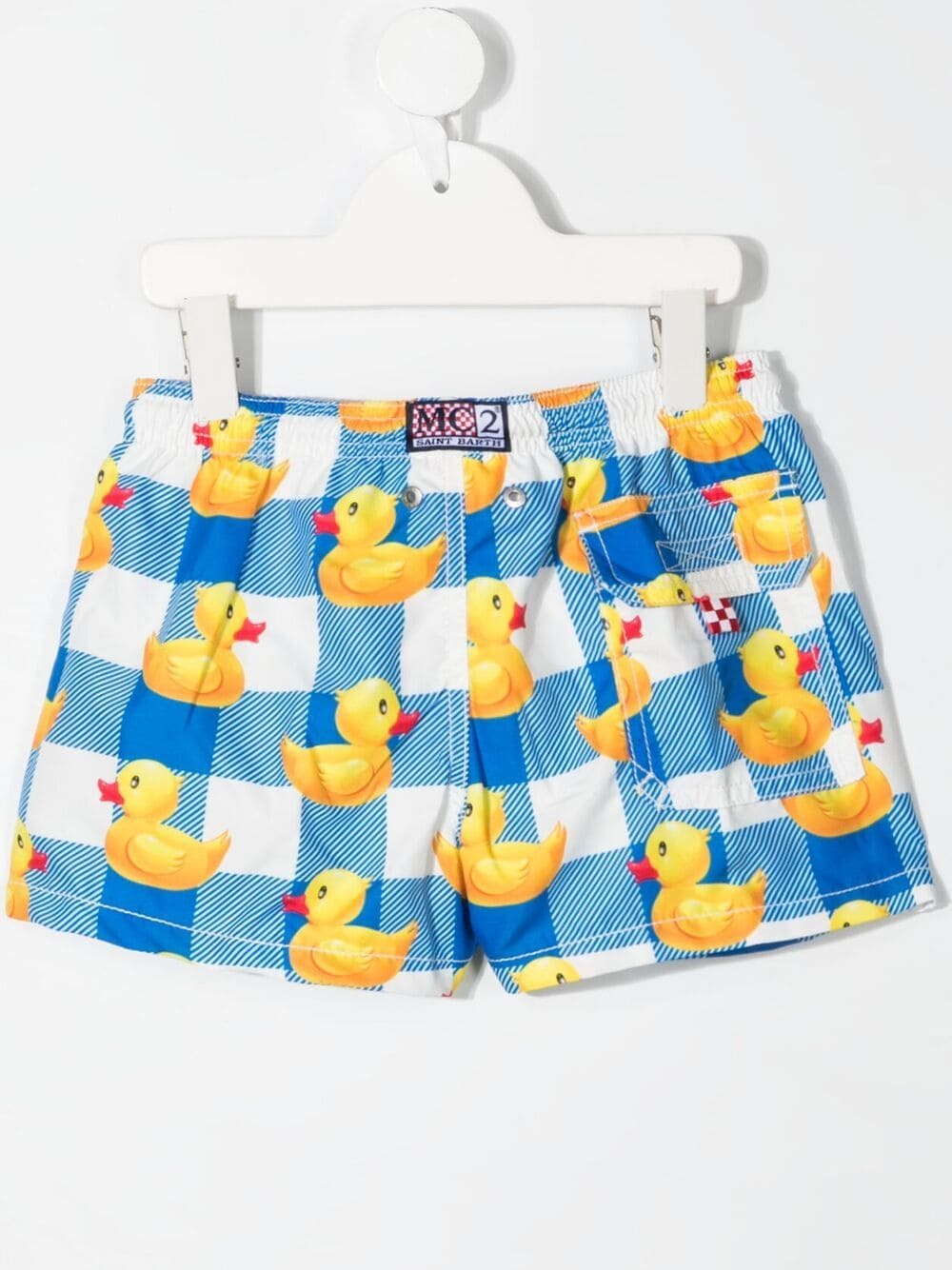фото Mc2 saint barth kids плавки-шорты с принтом ducky