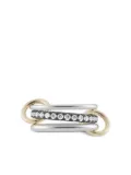 Spinelli Kilcollin 18K yellow gold Libra diamonds ring - Silver