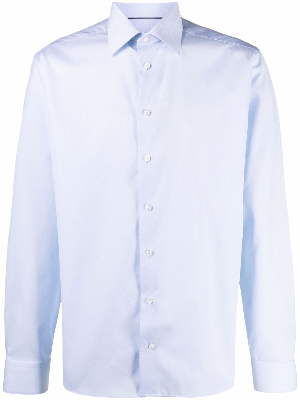 фото Eton узкая рубашка с жаккардовым узором