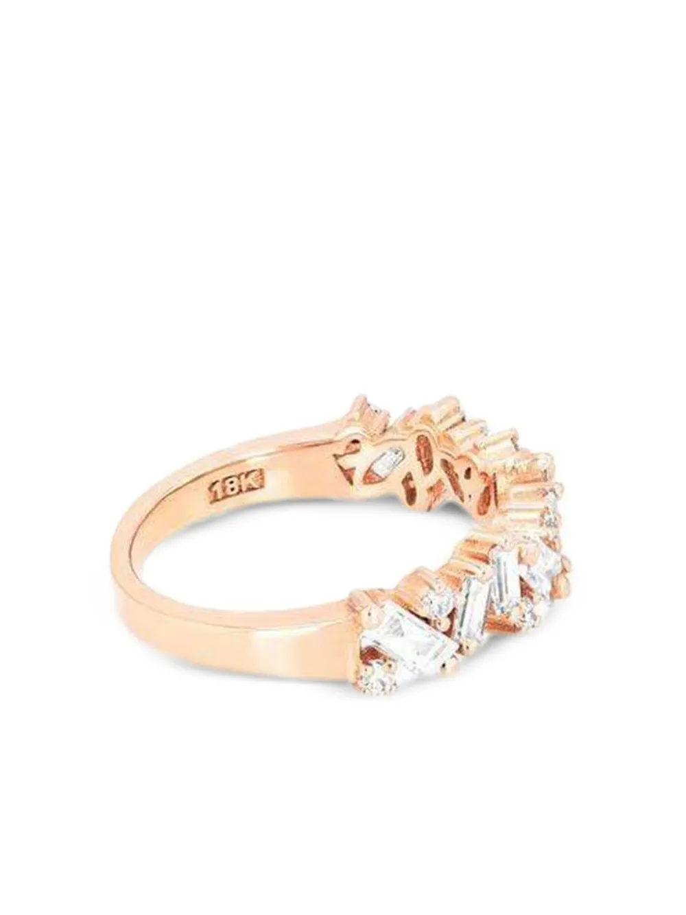 Suzanne Kalan 18K rose gold Frenzy diamonds ring | Image 2