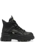 Buffalo chunky lace-up boots - Black