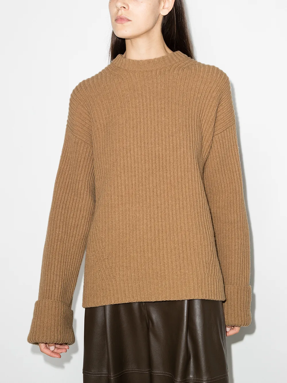 Bild 2 von GANNI Gerippter Pullover