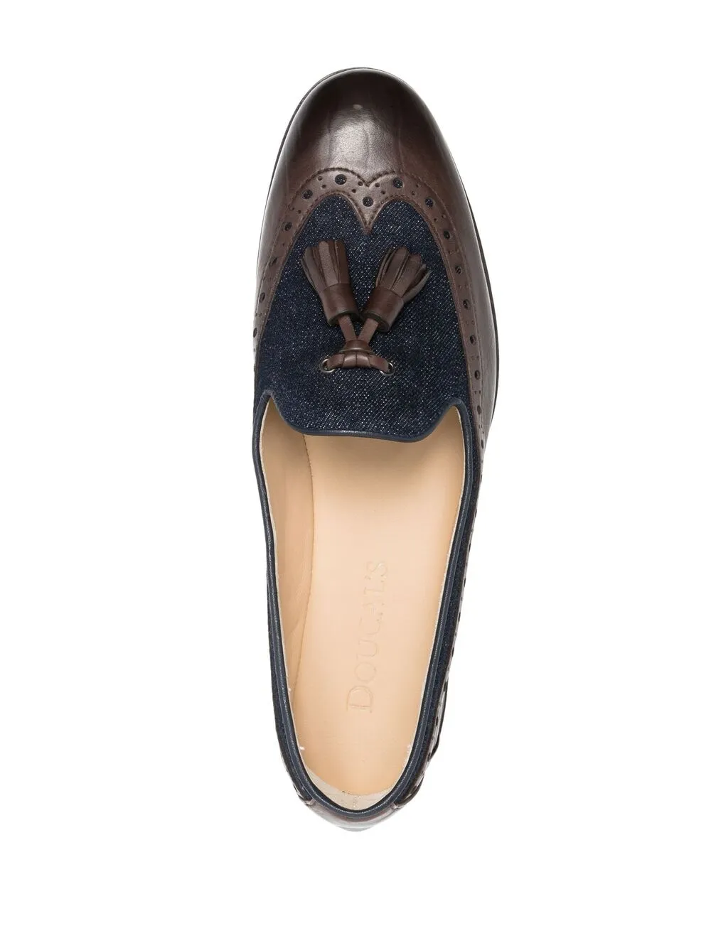 фото Doucal's brogue tassel-detail loafers