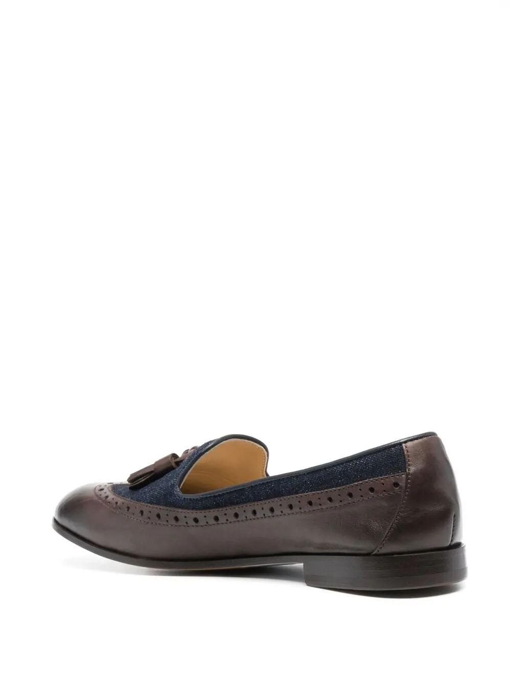 фото Doucal's brogue tassel-detail loafers