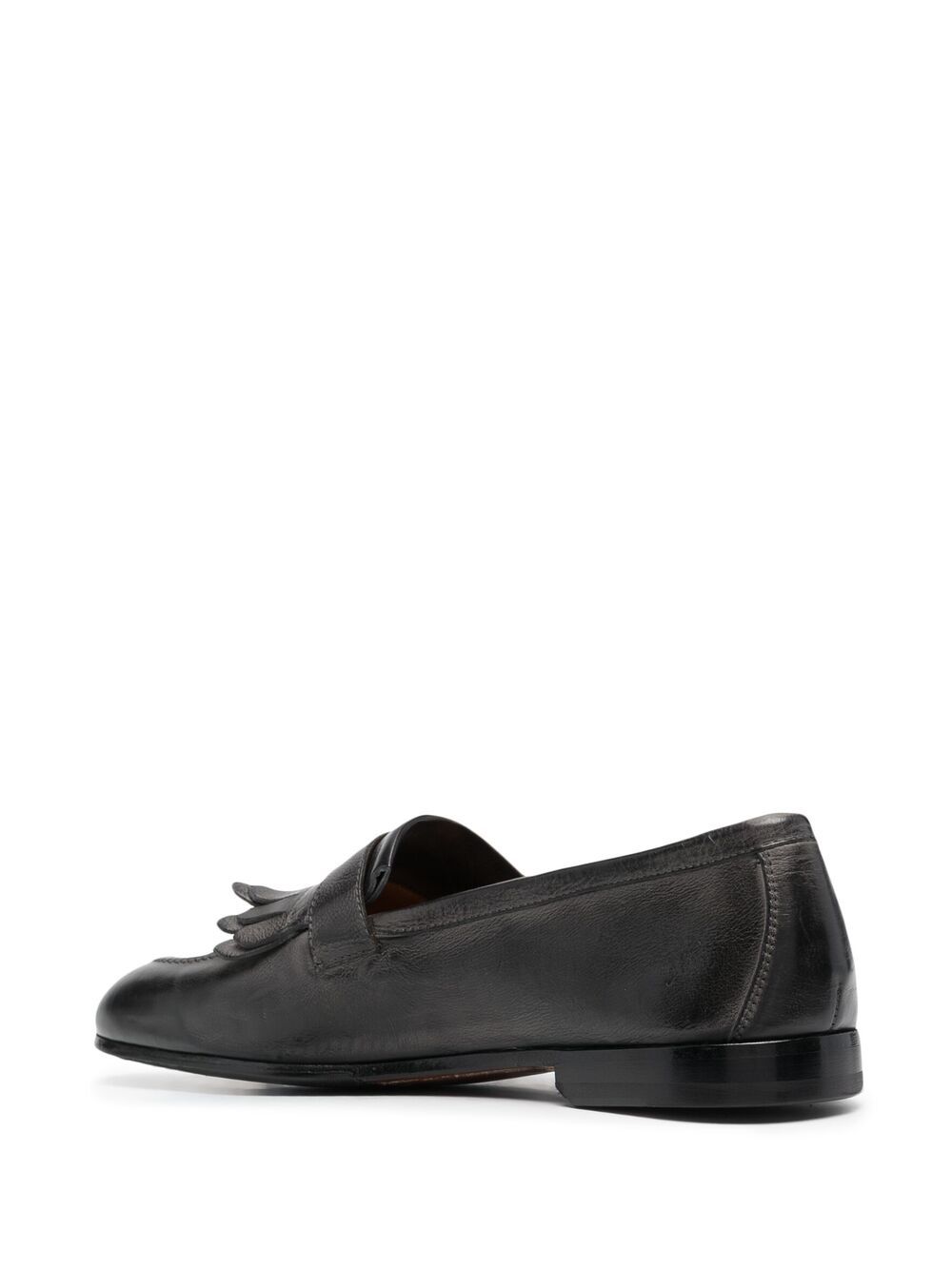 фото Doucal's fringe-trim loafers